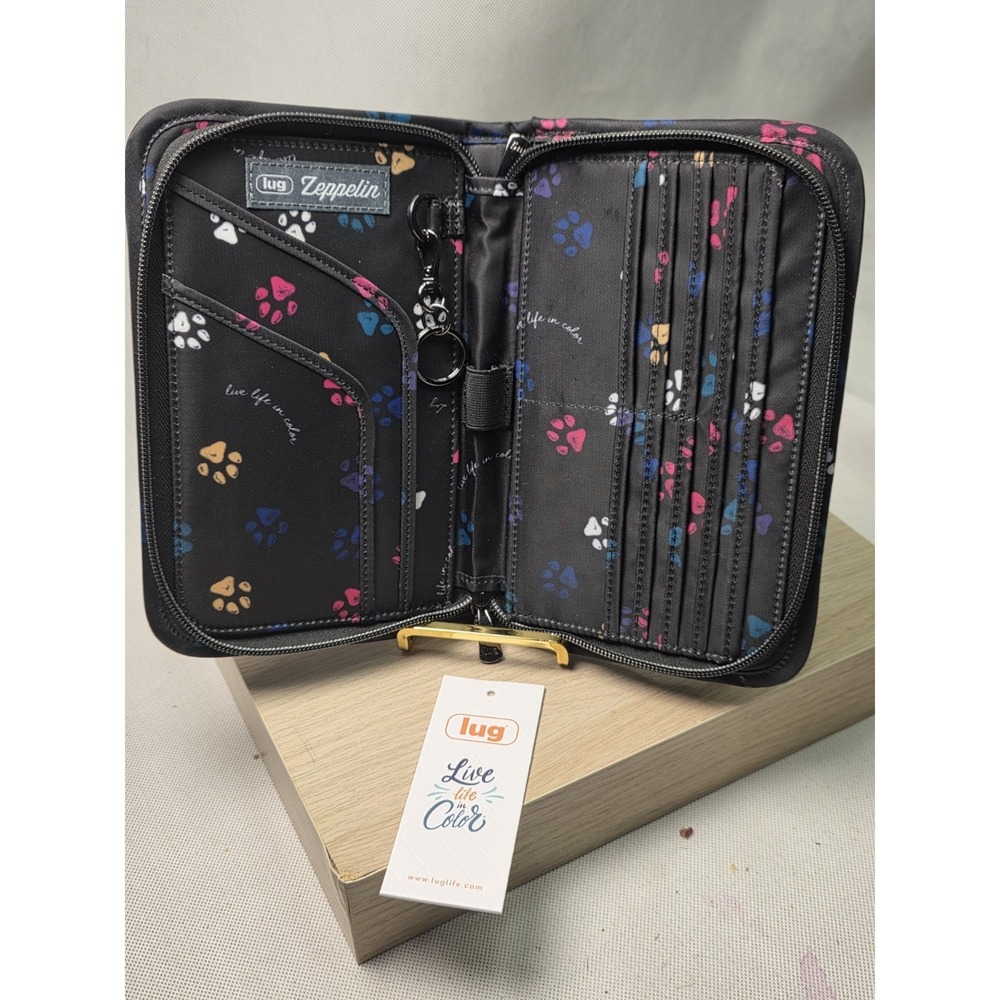 Lug Tango SE RDID Travel Wallet Dog Paws - Picture 4 of 6